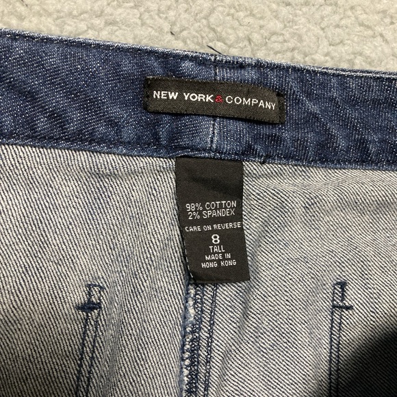 New York and Company Flare Jeans Size 8 Tall - Picture 6 of 7